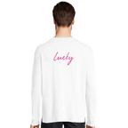 Lucky - "Kiss my Ass" Long sleeve White XS 4