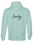Lucky - "Kiss my Ass" Hoodie arctic blue XS 2