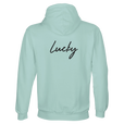 Lucky - "Kiss my Ass" Hoodie arctic blue 2