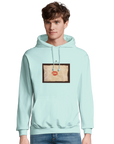 Lucky - "Kiss my Ass" Hoodie arctic blue XS 3