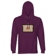 Lucky - "Kiss my Ass" Hoodie astral purple 1