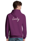 Lucky - "Kiss my Ass" Hoodie astral purple XS 4