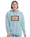 Lucky - "Kiss my Ass" Hoodie creamy blue XS 5
