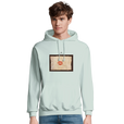 Lucky - "Kiss my Ass" Hoodie creamy green 3
