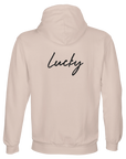 Lucky - "Kiss my Ass" Hoodie creamy pink XS 2