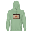 Lucky - "Kiss my Ass" Hoodie frozen green 1