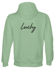 Lucky - "Kiss my Ass" Hoodie frozen green XS 2