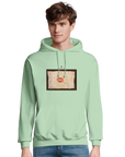 Lucky - "Kiss my Ass" Hoodie frozen green XS 3