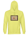 Lucky - "Kiss my Ass" Hoodie Light Yellow XS 1
