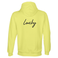 Lucky - "Kiss my Ass" Hoodie Light Yellow 2