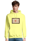 Lucky - "Kiss my Ass" Hoodie Light Yellow XS 3