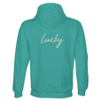 Lucky - "Kiss my Ass" Hoodie pool blue 2