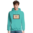 Lucky - "Kiss my Ass" Hoodie pool blue 3