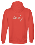 Lucky - "Kiss my Ass" Hoodie pop orange XS 2