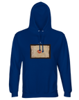 Lucky - "Kiss my Ass" Hoodie Royal Blue XS 1
