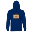 Lucky - "Kiss my Ass" Hoodie Royal Blue 1