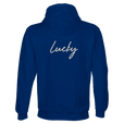 Lucky - "Kiss my Ass" Hoodie Royal Blue 2