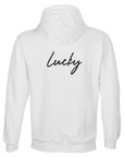 Lucky - "Kiss my Ass" Hoodie White XS 2