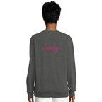Lucky - "Kiss my Ass" Sweatshirt Grey Melange XS 6