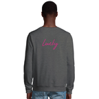 Lucky - "Kiss my Ass" Sweatshirt Grey Melange XS 4