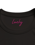 Lucky - "Kiss my Ass" T-shirt Deep Black XS 2