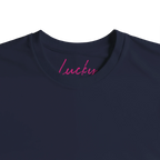 Lucky - "Kiss my Ass" T-shirt French Navy XS 2