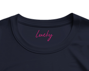 Lucky - "Kiss my Ass" T-shirt French Navy XS 2