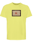 Lucky - "Kiss my Ass" T-shirt Light Yellow XS 1