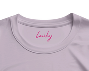 Lucky - "Kiss my Ass" T-shirt lilak S 2
