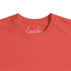 Lucky - "Kiss my Ass" T-shirt pop orange XS 2