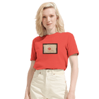 Lucky - "Kiss my Ass" T-shirt pop orange XS 5