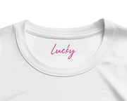 Lucky - "Kiss my Ass" T-shirt White S 2