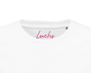 Lucky - "Kiss my Ass" T-shirt White XS 2