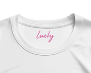 Lucky - "Kiss my Ass" T-shirt White XS 2