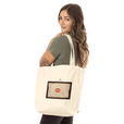 Lucky - "Kiss my Ass" Tote Bag Natural 4