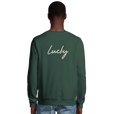 Lucky - "Kiss my Ass" Sweatshirt Bottle Green 4