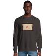Lucky - "Kiss my Ass" Sweatshirt deep charcoal grey 3