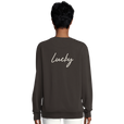 Lucky - "Kiss my Ass" Sweatshirt deep charcoal grey 6