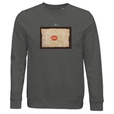 Lucky - "Kiss my Ass" Sweatshirt Grey Melange 1