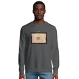 Lucky - "Kiss my Ass" Sweatshirt Grey Melange 3
