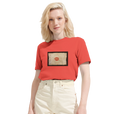 Lucky - "Kiss my Ass" T-shirt pop orange 6