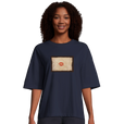 Lucky - "Kiss my Ass" T-shirt French Navy 4