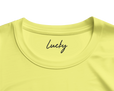 Lucky - "Kiss my Ass" T-shirt Light Yellow 2