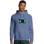 Marvelous - "Web of Colors" Hoodie Blue XS 3