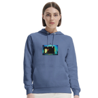 Marvelous - "Web of Colors" Hoodie Blue XS 5