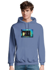 Marvelous - "Web of Colors" Hoodie Blue XS 3