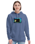 Marvelous - "Web of Colors" Hoodie Blue XS 5