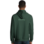 Marvelous - "Web of Colors" Hoodie Bottle Green XS 4