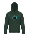Marvelous - "Web of Colors" Hoodie Bottle Green XS 1