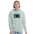 Marvelous - "Web of Colors" Hoodie creamy green XS 5